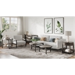Magnussen Home Hadleigh Black Coffee Bean Round End Table