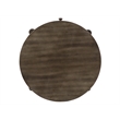 Magnussen Home Hadleigh Black Coffee Bean Round End Table
