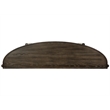 Magnussen Home Hadleigh Black Coffee Bean Demilune Sofa Table