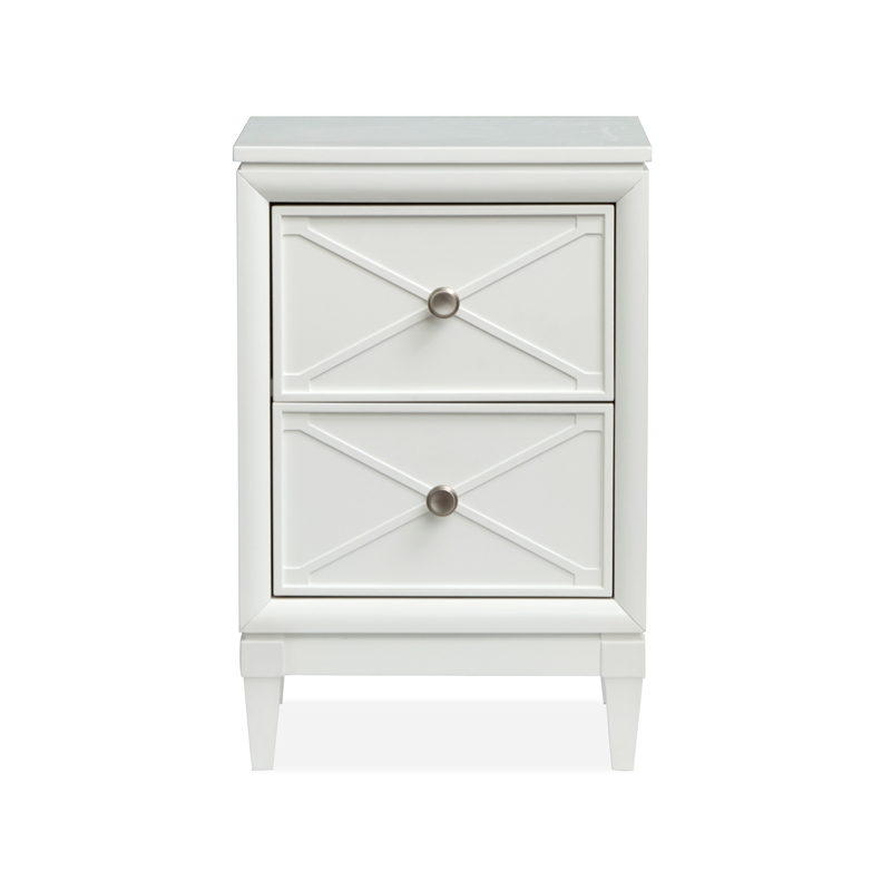 Magnussen Home Springhouse Whisper White Drawer Nightstand