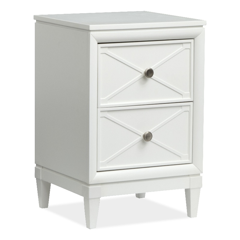 Magnussen Home Springhouse Whisper White Drawer Nightstand