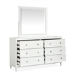 Magnussen Home Springhouse Double Drawer Dresser With Landscape Mirror