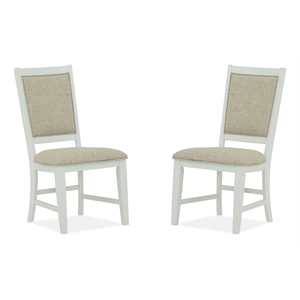 Magnussen Home Heron Cove Upholstered Side Chair Two Pack