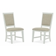 Magnussen Home Heron Cove Upholstered Side Chair Two Pack