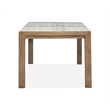 Magnussen Home Plum Creek Sierra Brown Rectangular Dining Table
