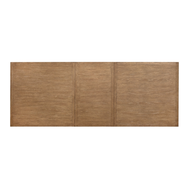 Magnussen Home Plum Creek Sierra Brown Extendable Trestle Dining Table