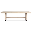 Salt Life Home Sunset Cove Sanibel Brown Trestle Dining Table