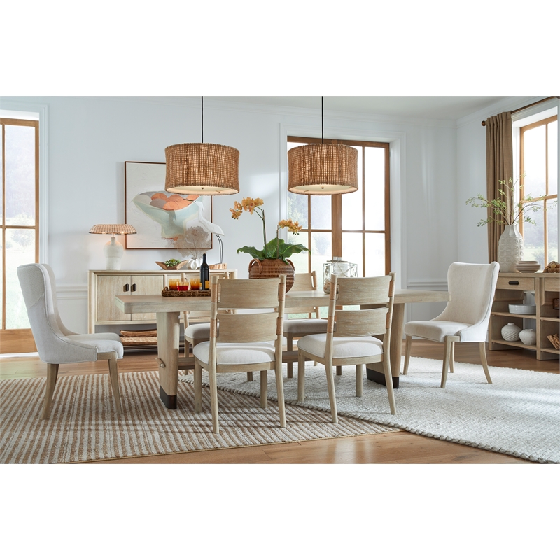 Salt Life Home Sunset Cove Sanibel Brown Trestle Dining Table