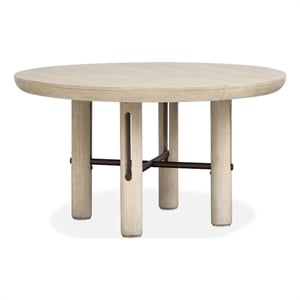 Salt Life Home Sunset Cove Sanibel Brown Extendable Round Dining Table