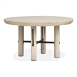 Salt Life Home Sunset Cove Sanibel Brown Extendable Round Dining Table