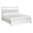 Magnussen Home Springhouse Whisper White Queen Upholstered Panel Bed