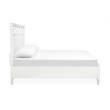 Magnussen Home Springhouse Whisper White Queen Upholstered Panel Storage Bed