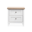 Salt Life Home Windmill Harbour White Whisp And Sand Drawer Nightstand