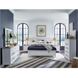 Salt Life Home Windmill Harbour White Whisp and Sand 6-Drawers Dresser