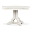 Magnussen Home Willowbrook Egg Shell White Extendable 48