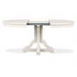 Magnussen Home Willowbrook Egg Shell White Extendable 48