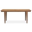 Magnussen Home Lindon Belgian Wheat Extendable Rectangular Dining Table