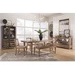 Magnussen Home Lindon Belgian Wheat Paper Cord Side Chair Two Pack