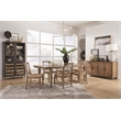 Magnussen Home Lindon Belgian Wheat Paper Cord Side Chair Two Pack