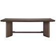 Magnussen Home Kavanaugh Weathered Kona Brown Trestle Dining Table