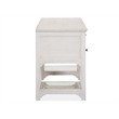 Magnussen Home Bronwyn Alabaster Desk With Hutch