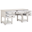 Magnussen Home Bronwyn Alabaster Desk With Hutch