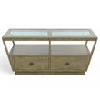 Magnussen Home Hardison Rectangular Cocktail Table With Casters