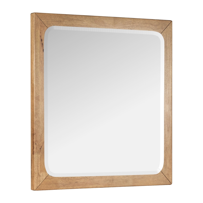 Magnussen Home Davenport Double Drawer Dresser With Portrait Mirror