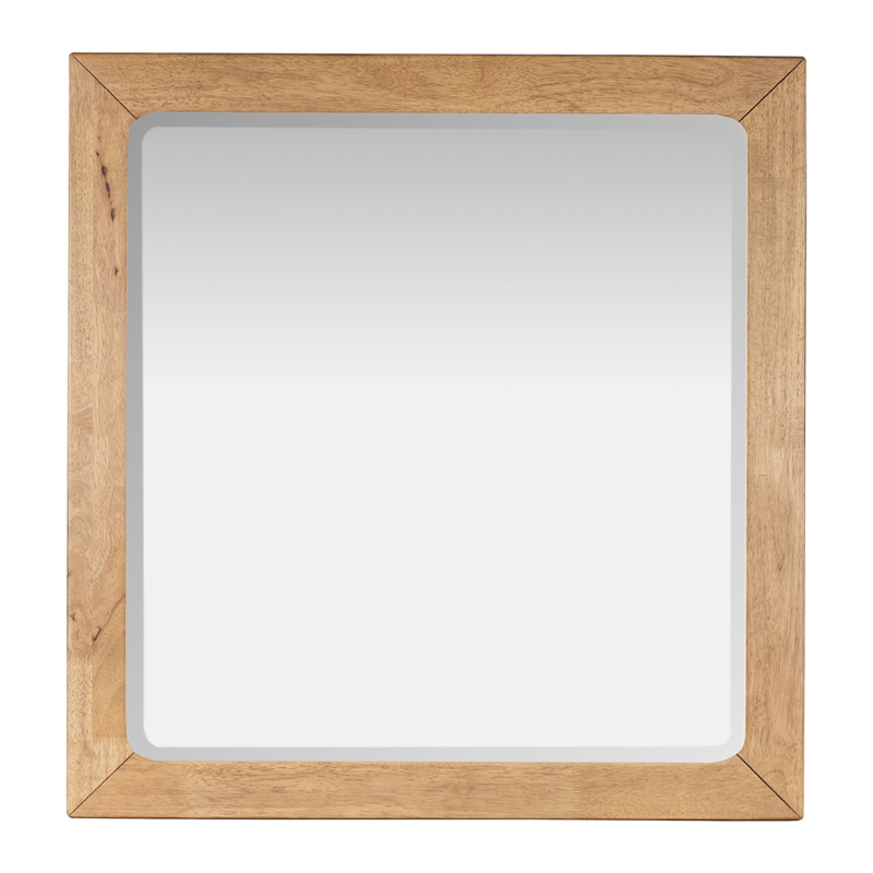 Magnussen Home Davenport Double Drawer Dresser With Portrait Mirror