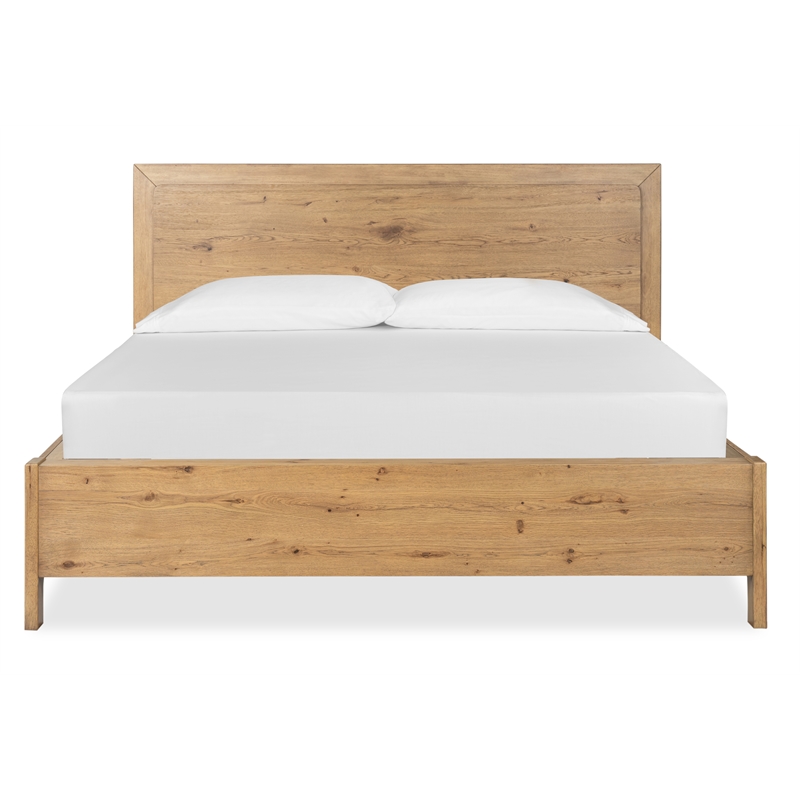 Magnussen Home Davenport Rustic Caramel California King Panel Bed