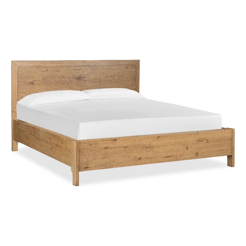 Magnussen Home Davenport Rustic Caramel California King Panel Bed
