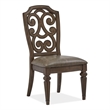 Magnussen Home Durango Willadeene Brown Upholstered Side Chair Two Pack