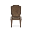 Magnussen Home Durango Willadeene Brown Upholstered Side Chair Two Pack