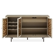 Magnussen Home Lenox Warm Silver And Acadia White Server