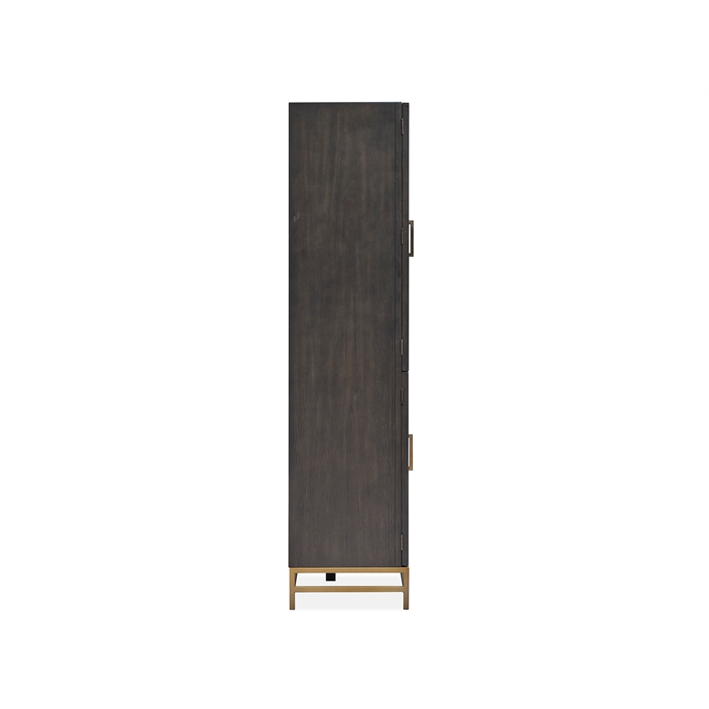 Magnussen Home Lindon Coffee Bean Two Tone Cabinet