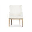 Magnussen Home Somerset Butternut Upholstered Arm Chair Two Pack