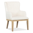 Magnussen Home Somerset Butternut Upholstered Arm Chair Two Pack