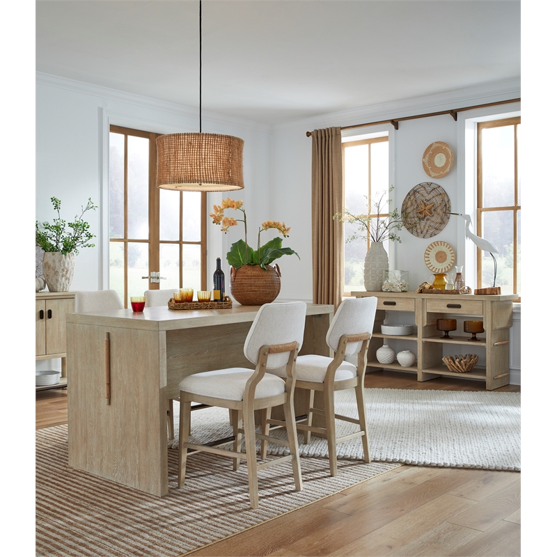 Salt Life Home Sunset Cove Sanibel Brown Counter Height Table