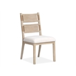 Salt Life Home Sunset Cove Sanibel Brown Upholstered Side Chair Two Pack