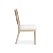 Salt Life Home Sunset Cove Sanibel Brown Upholstered Side Chair Two Pack