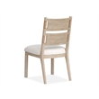 Salt Life Home Sunset Cove Sanibel Brown Upholstered Side Chair Two Pack