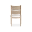 Salt Life Home Sunset Cove Sanibel Brown Upholstered Side Chair Two Pack