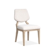 Salt Life Home Sunset Cove Sanibel Brown Upholstered Side Chair Two Pack