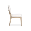 Salt Life Home Sunset Cove Sanibel Brown Upholstered Side Chair Two Pack