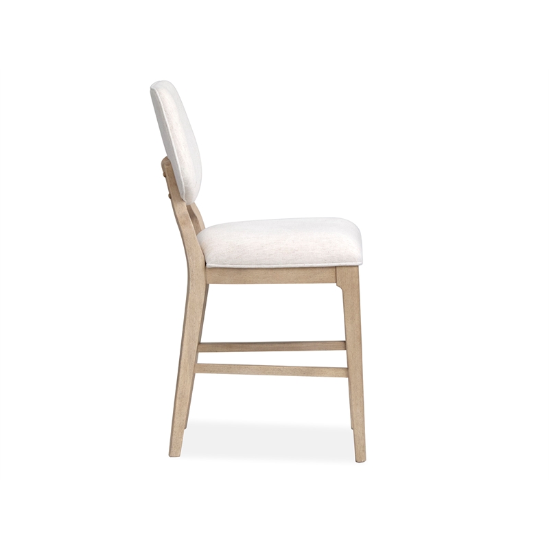 Salt Life Home Sunset Cove Sanibel Brown Upholstered Counter Chair(Set of 2)