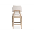 Salt Life Home Sunset Cove Sanibel Brown Upholstered Counter Chair(Set of 2)