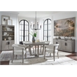 Magnussen Home Braelyn Dorian Grey Upholstered Side Chair Two Pack