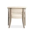 Magnussen Home Braelyn Dorian Grey Upholstered Host Chair Two Pack