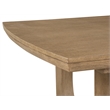 Magnussen Home Tristan Swiss Coffee Extendable Trestle Dining Table
