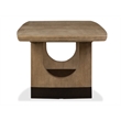Magnussen Home Tristan Swiss Coffee Extendable Trestle Dining Table